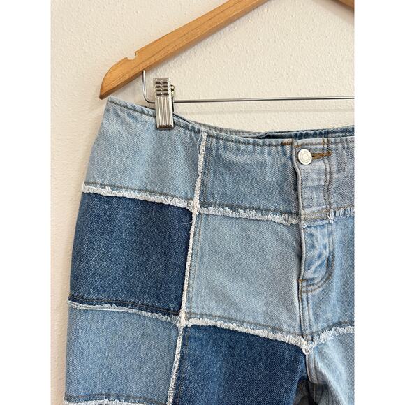 Y2K No Boundaries Patchwork Jeans size 13 - Picture 4 of 16